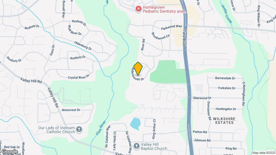 3901 Alderwoods Dr Map and Location Details
