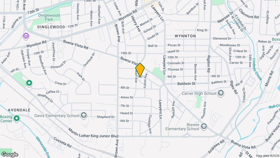 2309 Willard St Map and Location Details