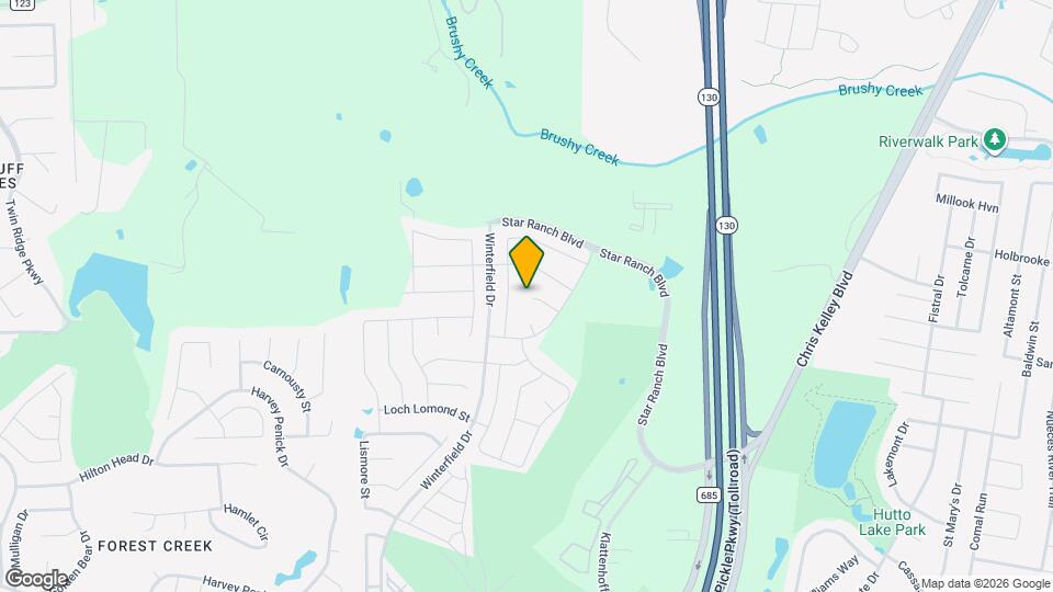 132 Greenock Cove Map and Location Details