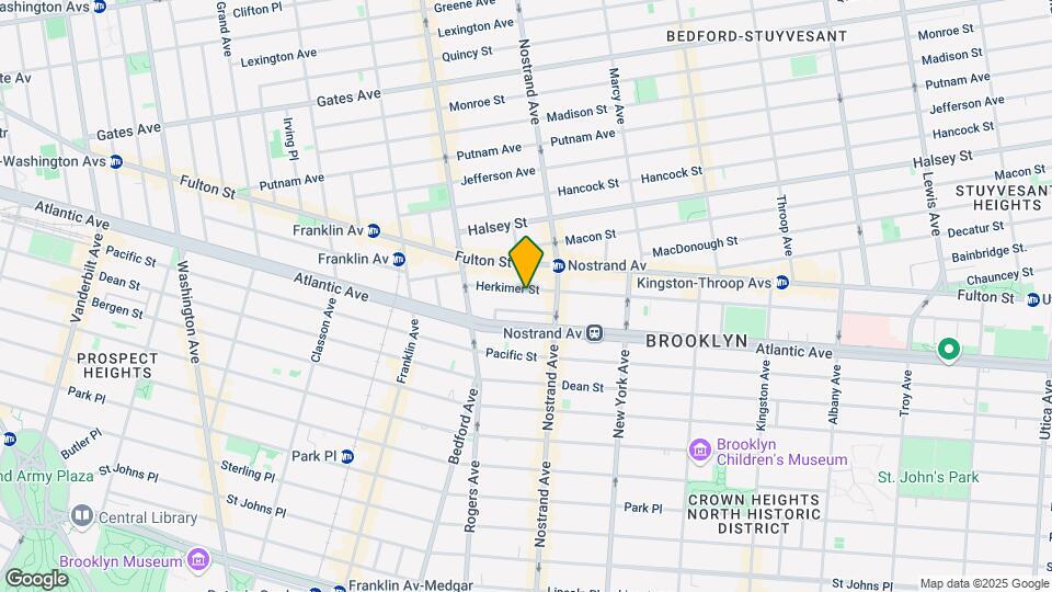 78 Herkimer St Map and Location Details