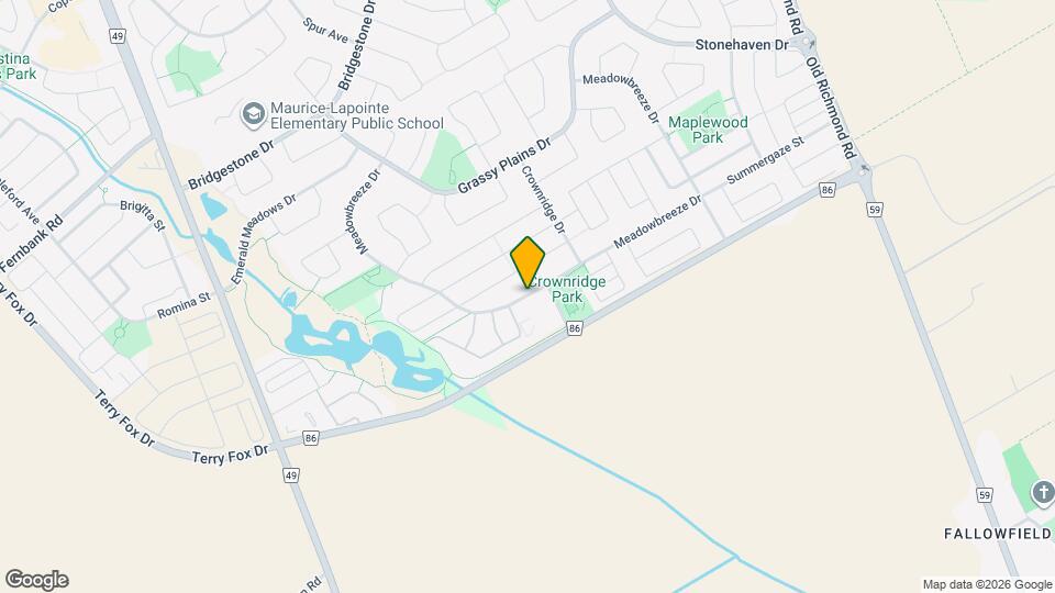 258 Meadowbreeze Dr Map and Location Details