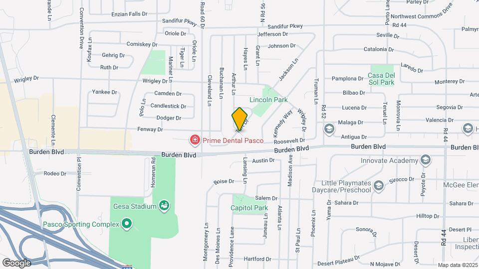 5704 Taft Dr Map and Location Details