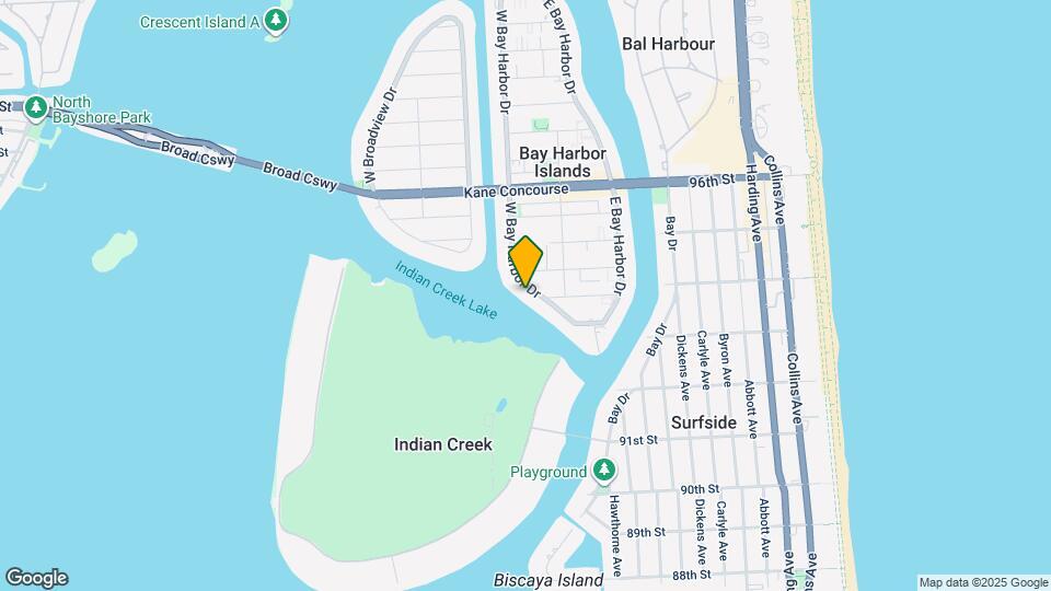 9250 W Bay Harbor Dr Map and Location Details