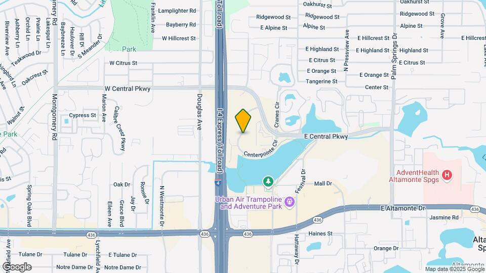 The CenterPointe Map and Location Details