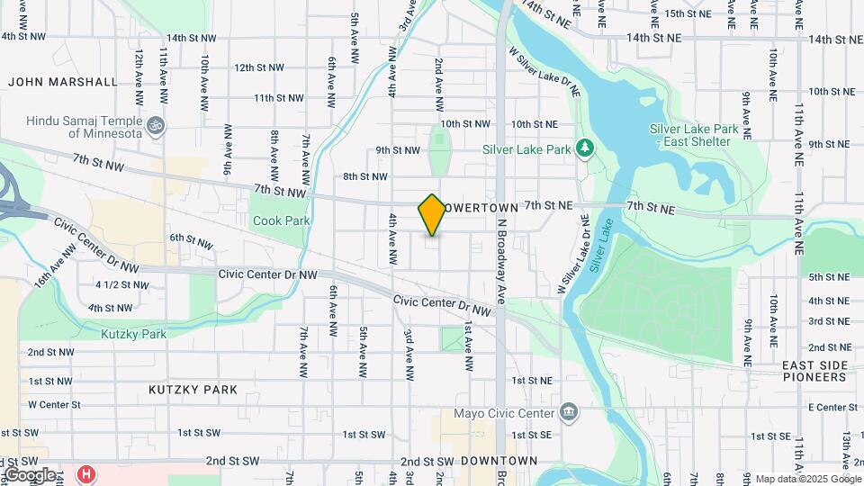 529 2nd Ave NW Map and Location Details
