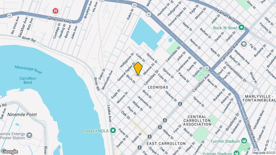 1636 Monroe St Mapa y Detalles de la Ubicación