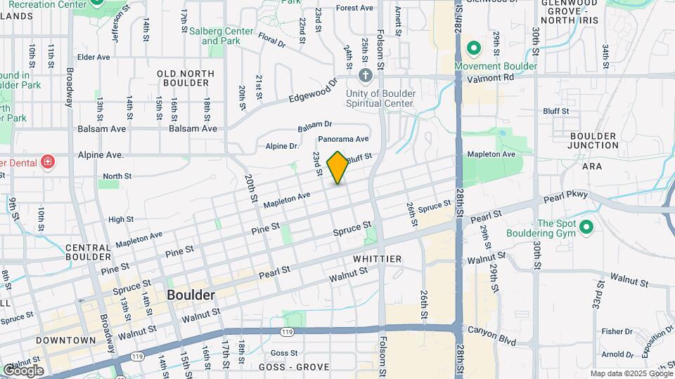 2324 Mapleton Ave Map and Location Details