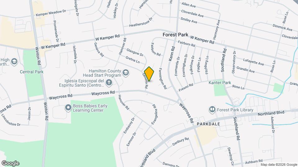 11374 Geneva Rd Map and Location Details