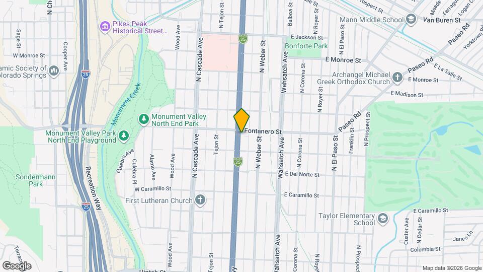 1823 N Nevada Ave, Unit 5 Mapa y Detalles de la Ubicación