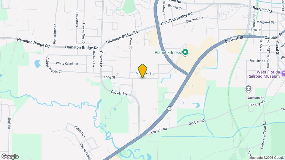 6341 Long St Map and Location Details