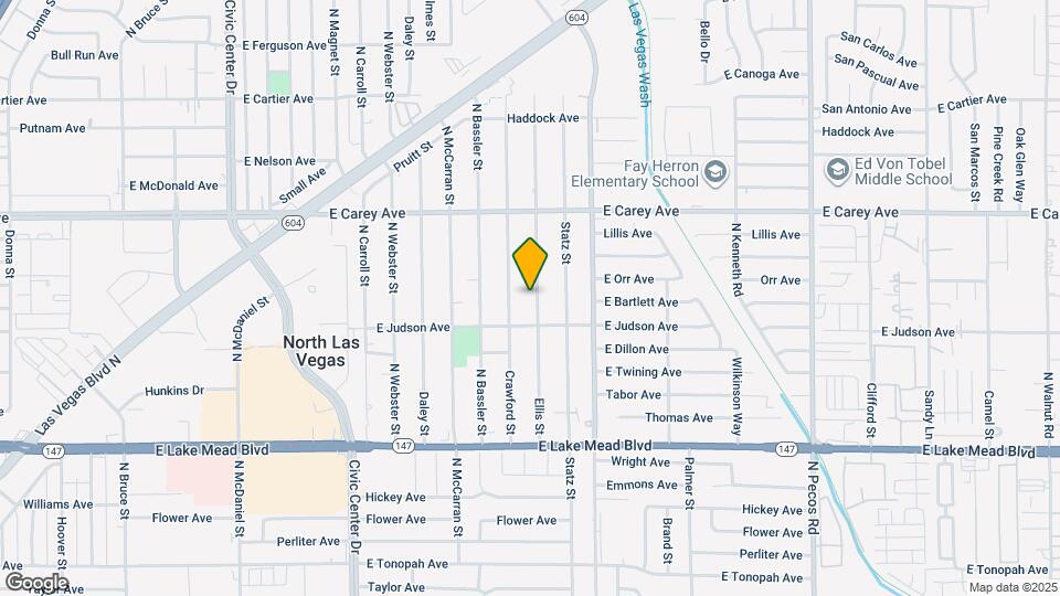 2221 Ellis St Map and Location Details