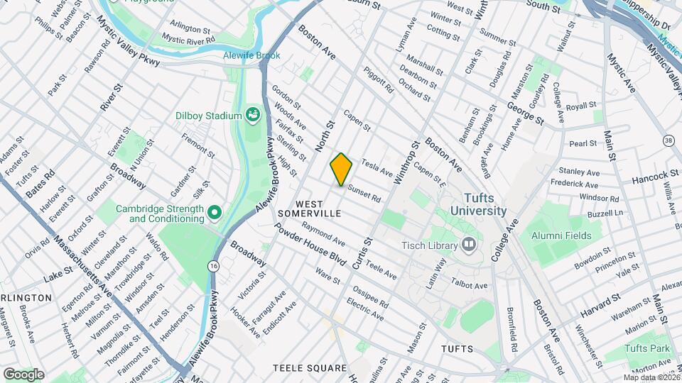 113 Hillsdale Rd, Unit 2 Map and Location Details