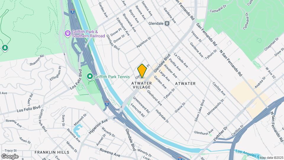 3127 Glendale Blvd Map and Location Details