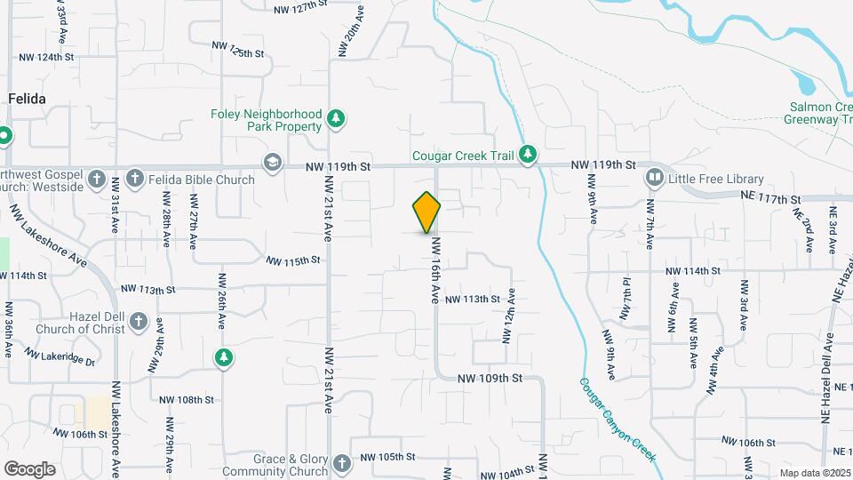 11502 NW 16th Ave Map and Location Details