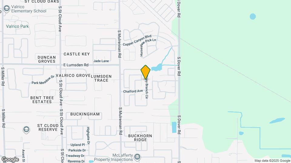 1308 Piney Branch Cir Map and Location Details