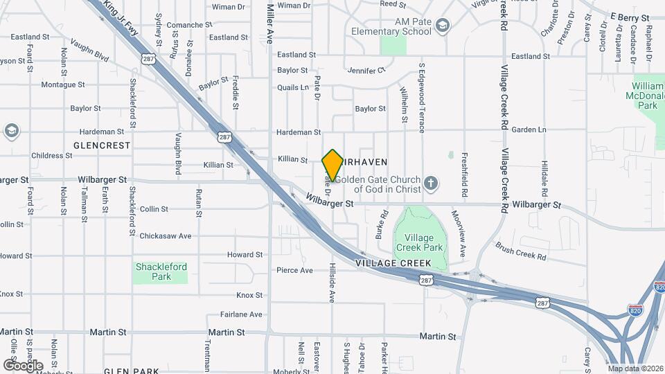 4405 Pate Dr Map and Location Details