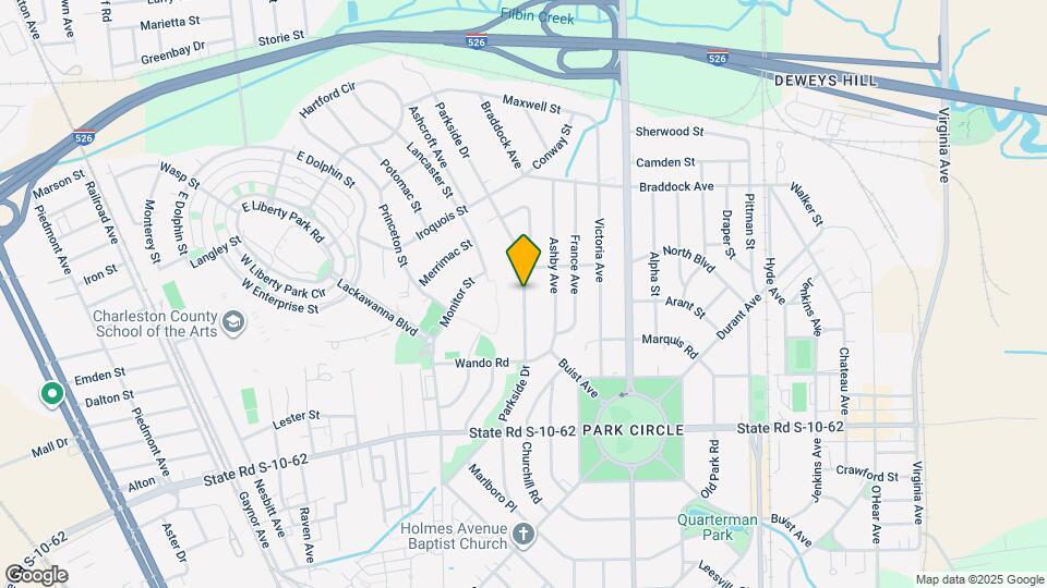4959 Parkside Dr Mapa y Detalles de la Ubicación