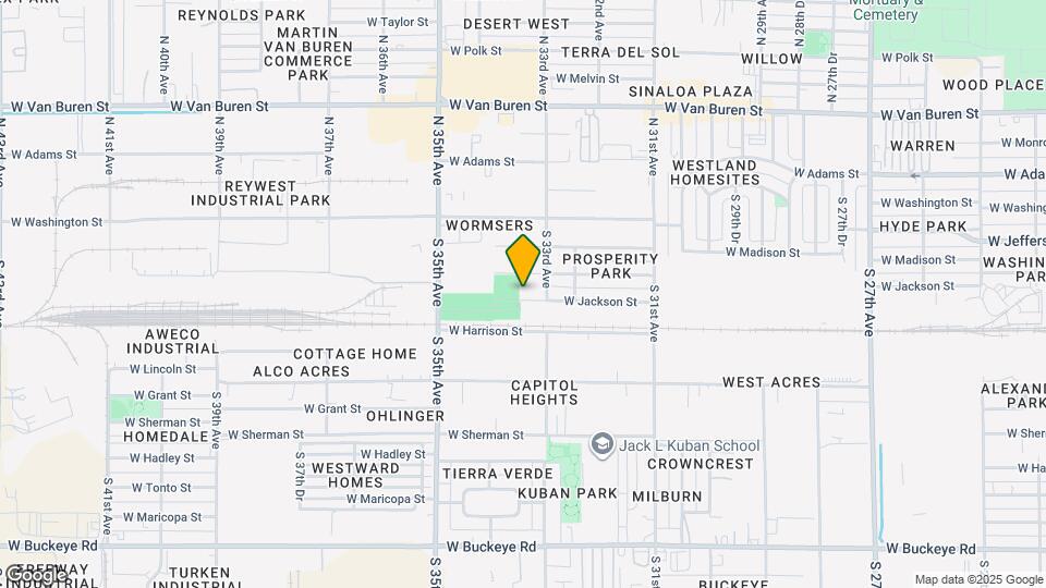 3324 W Jackson St Map and Location Details