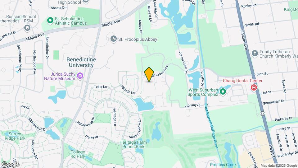 5912 Greenview Rd Map and Location Details
