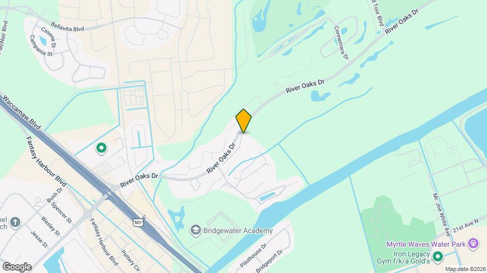 650 River Oaks Dr Map and Location Details