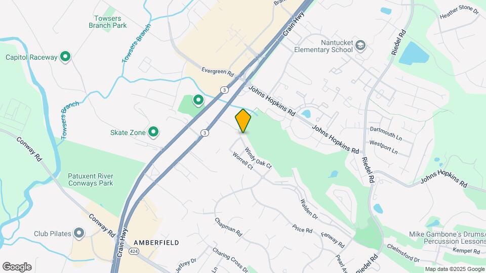 2606 Windy Oak Ct Mapa y Detalles de la Ubicación