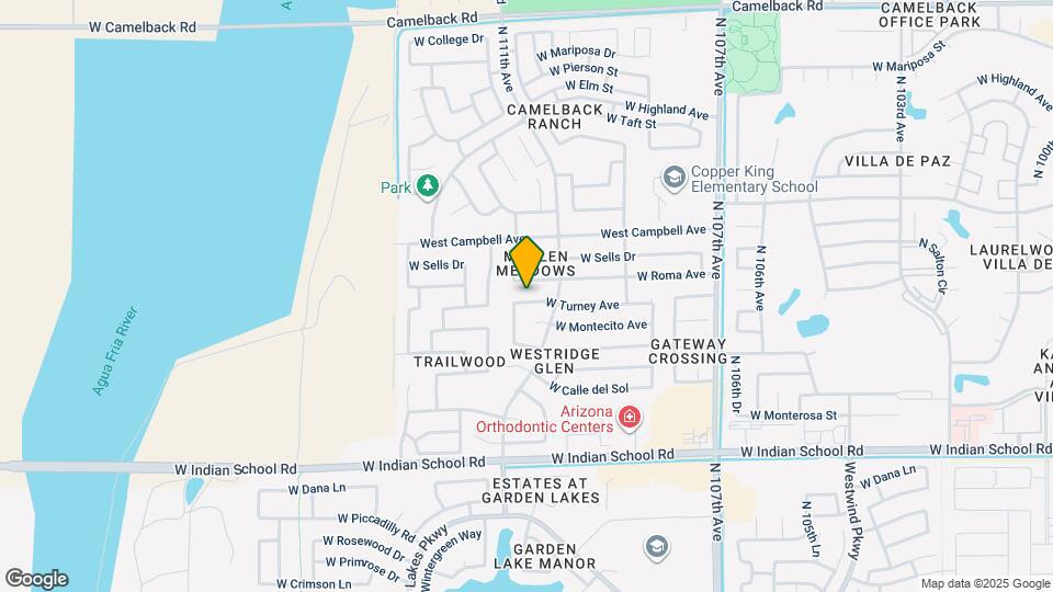 11118 W Turney Ave Map and Location Details