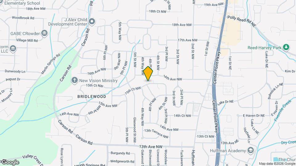 434 15th Terrace NW Map and Location Details