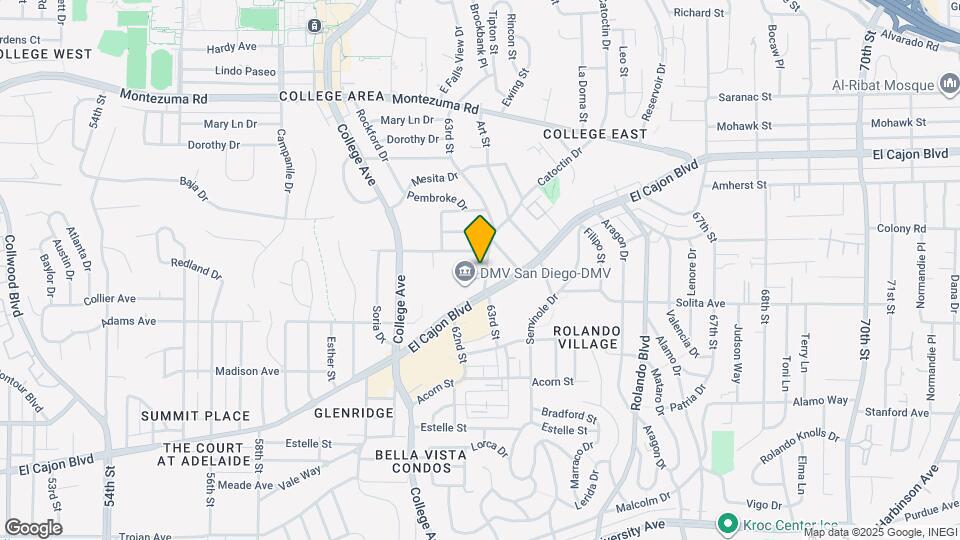 4728 63rd St Map and Location Details