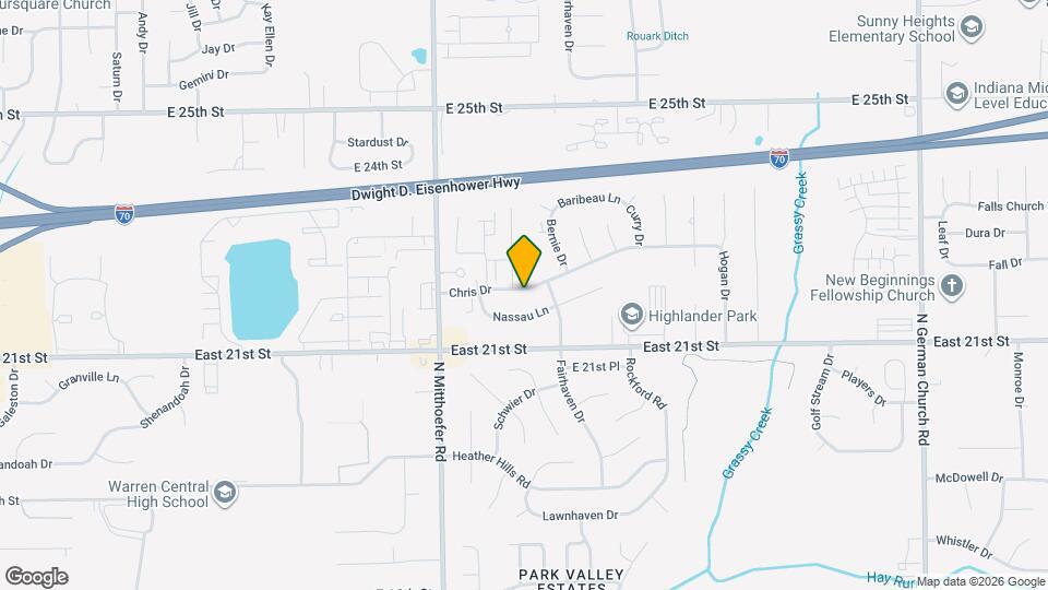 10139 Chris Dr Map and Location Details