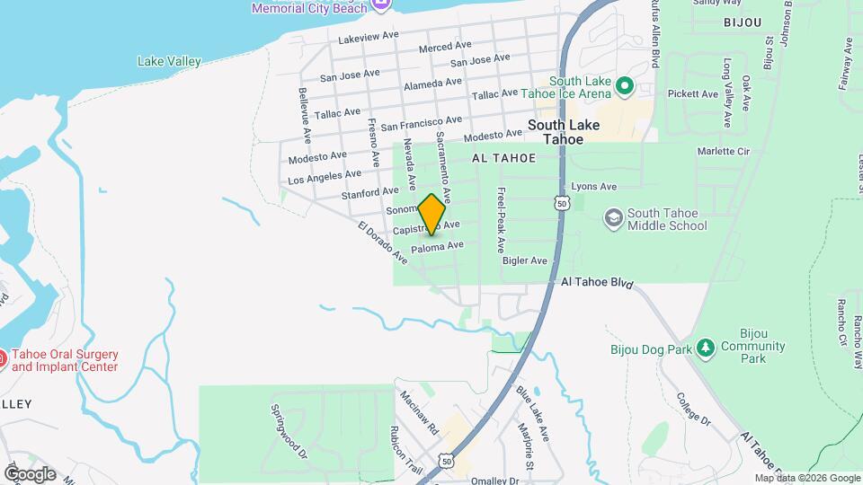 835 Paloma Ave Map and Location Details