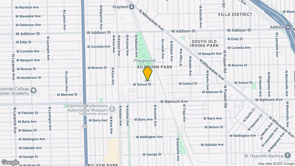 4425 W School St Map and Location Details