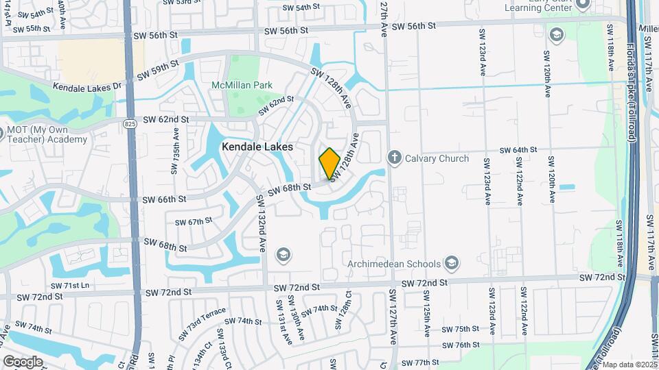 12705 SW 66th St Map and Location Details