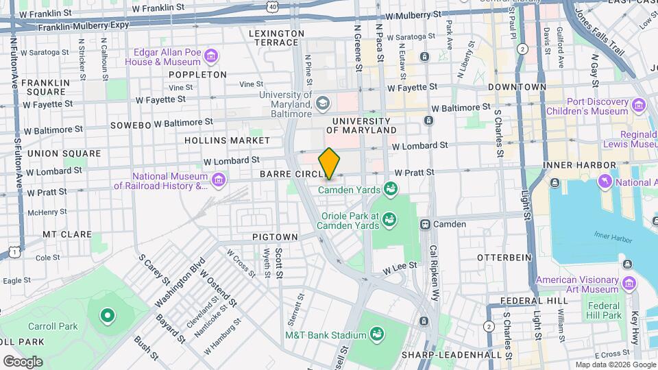 211 Penn St Map and Location Details