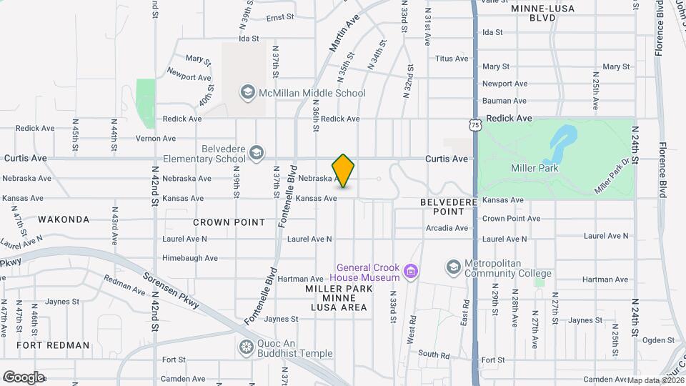 3416 Kansas Ave Mapa y Detalles de la Ubicación