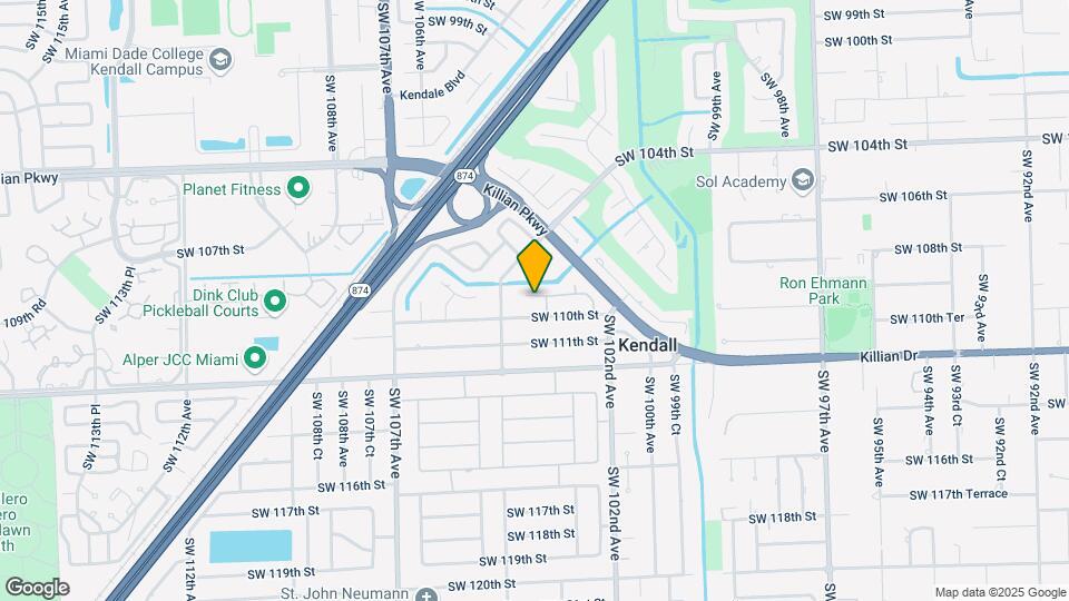 10320 SW 109th St Map and Location Details