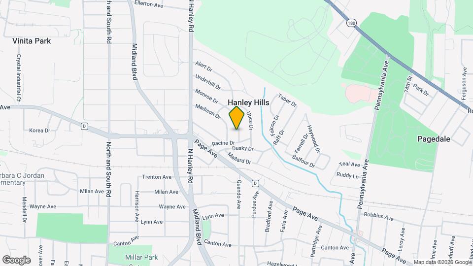 7724 Monroe Dr Map and Location Details