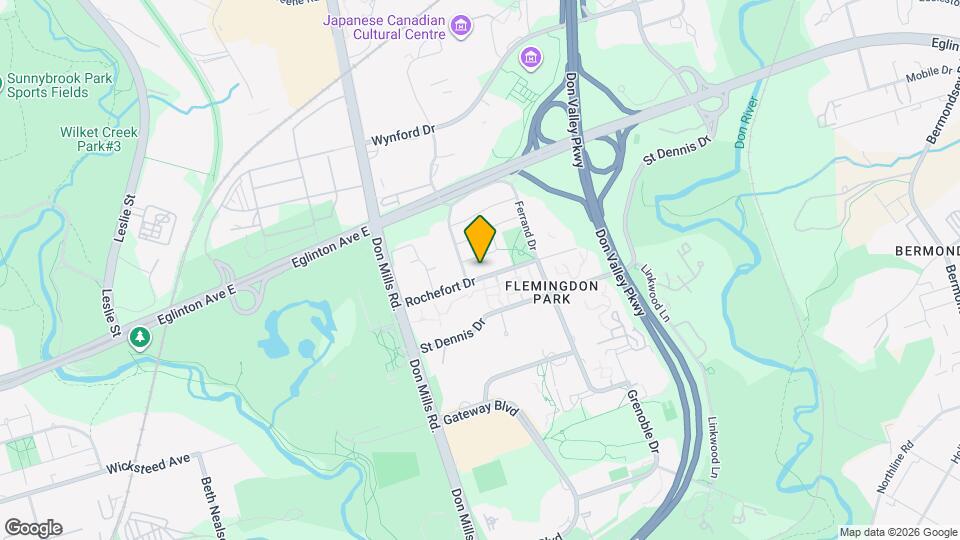 20 Rochefort Dr Map and Location Details