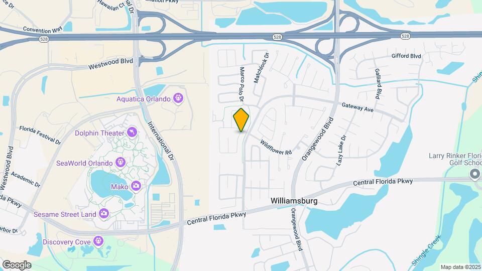 10602 Whitman Cir Map and Location Details