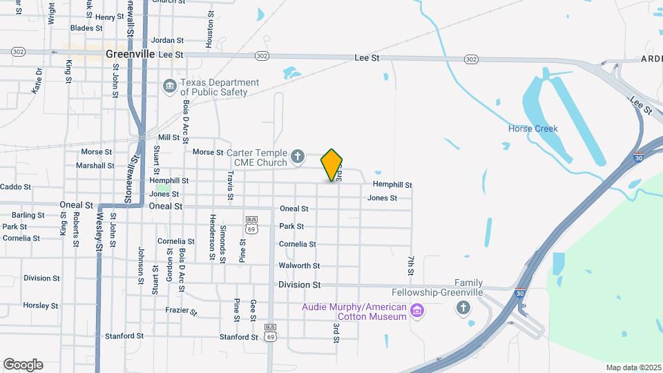 1213 Hemphill St Map and Location Details