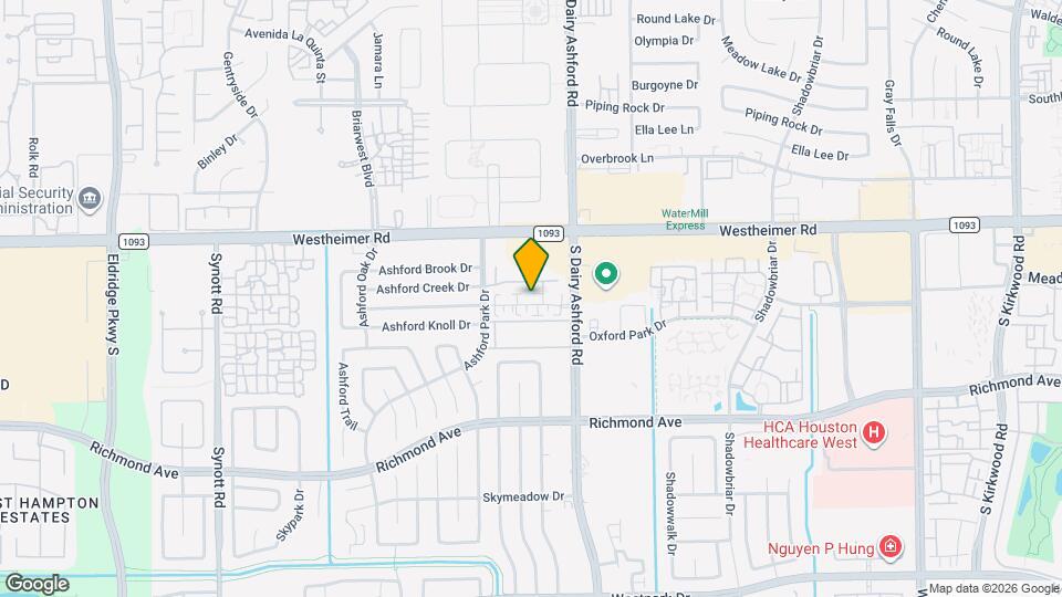 12610 Ashford Meadow Dr Map and Location Details