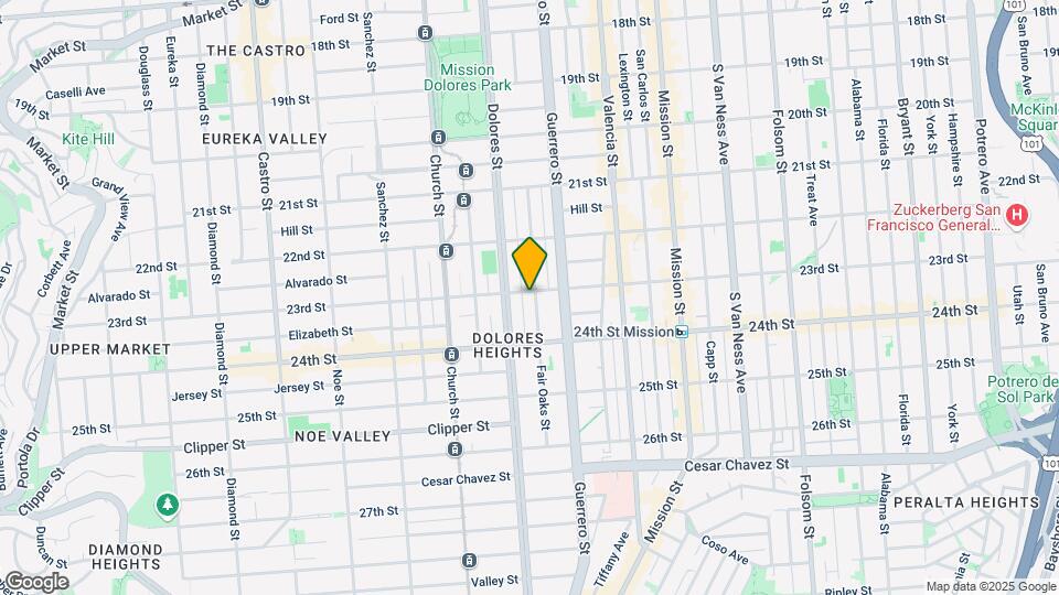 200 Fair Oaks St Map and Location Details
