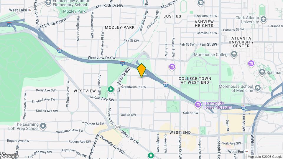 375 Atwood St SW Map and Location Details