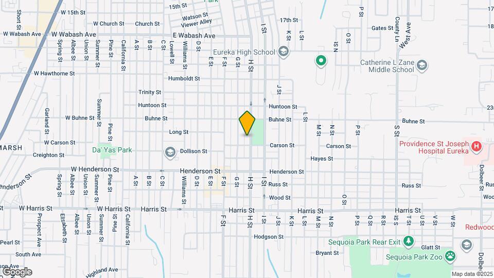 2520 H St Map and Location Details