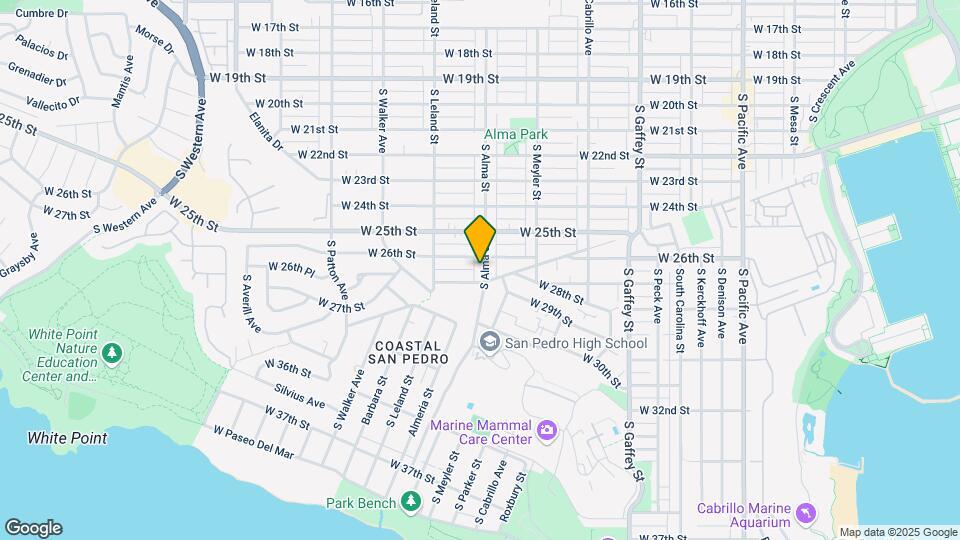 2623 S Alma St Map and Location Details