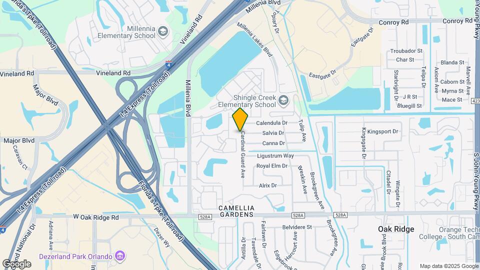 5688 Cardinal Guard Ave Map and Location Details
