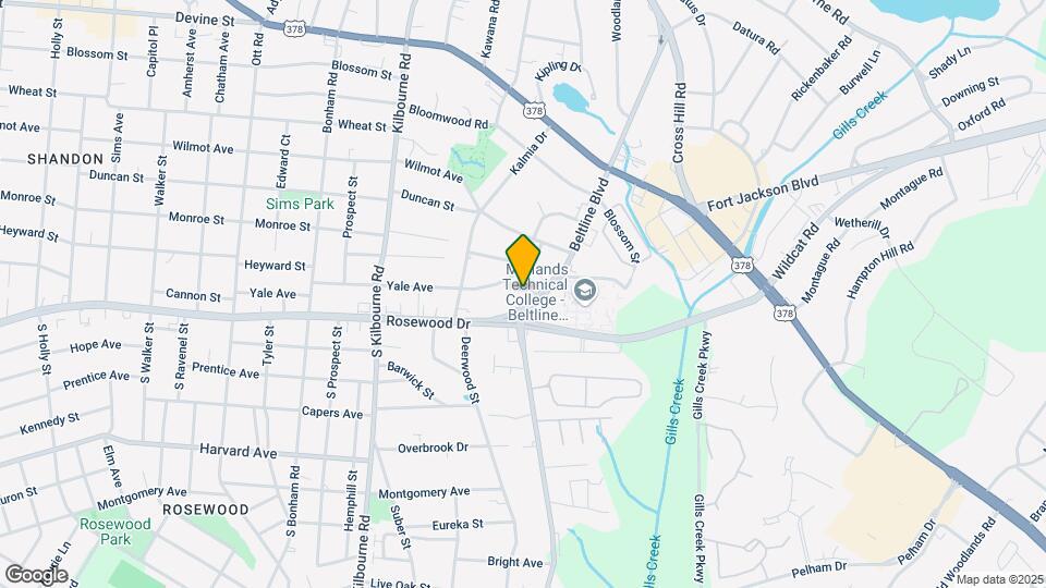 4057 Rosewood Dr Map and Location Details