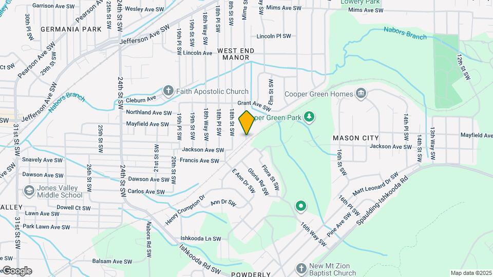 1725 Mims St SW Map and Location Details