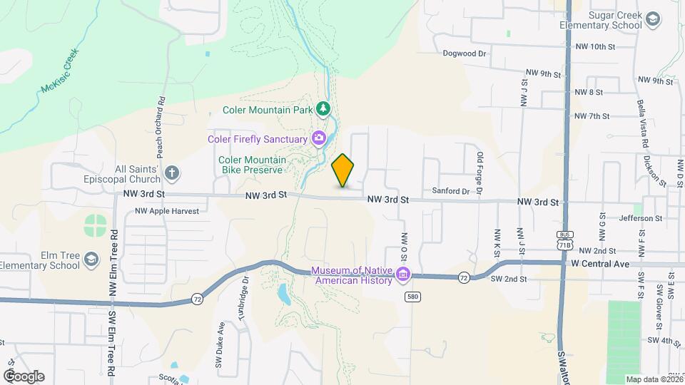 1806 NW Mustang Ave Map and Location Details