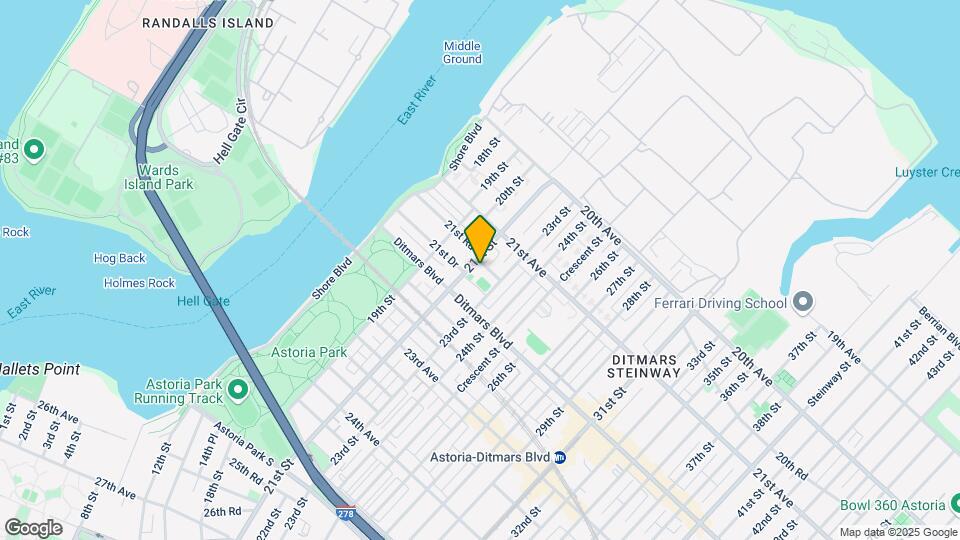 21-06 21st Rd-Unit -1 Map and Location Details