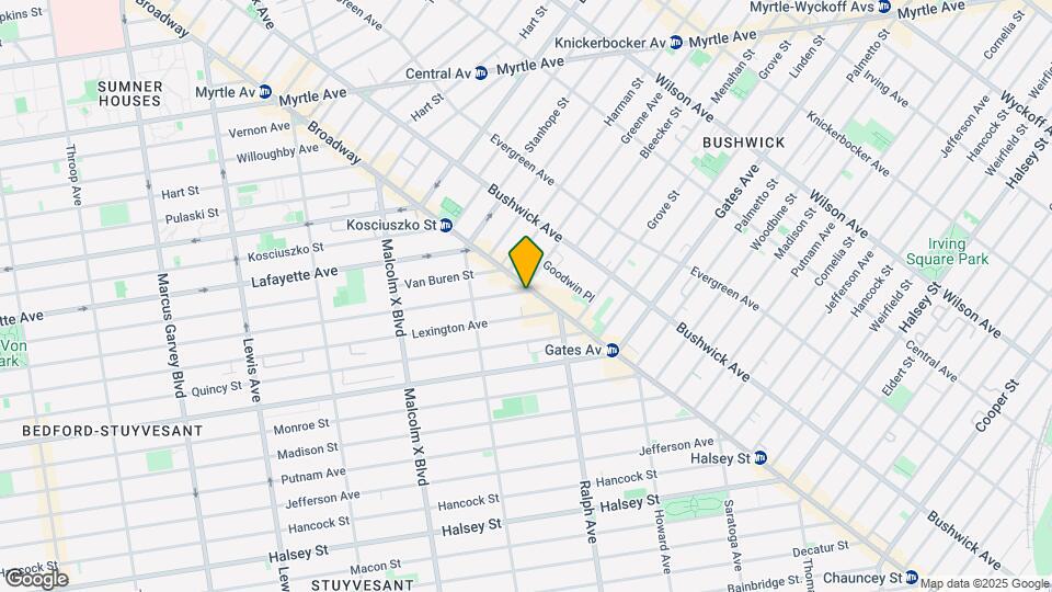 1052 Greene Ave Mapa y Detalles de la Ubicación